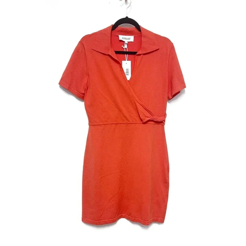 NWT Derek Lam 10 Crosby Raylen Twist Sweaterdress - Picture 3 of 8